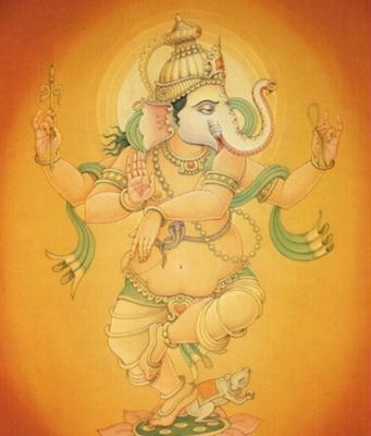 tanzender ganesha